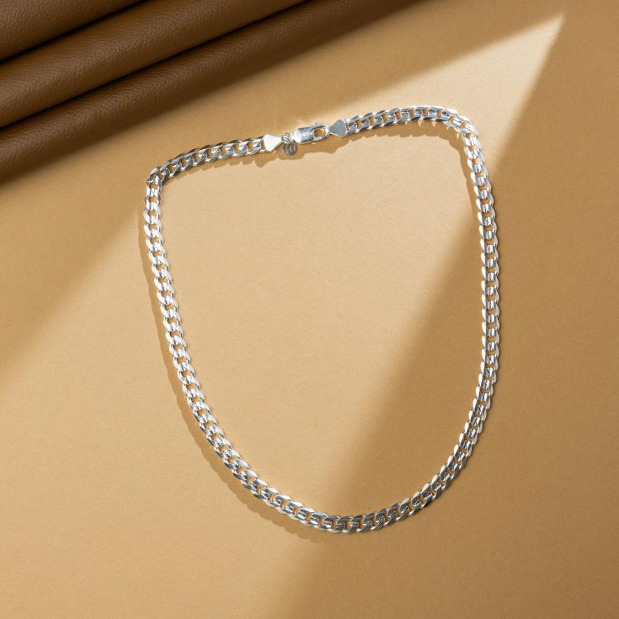 Royal Cuban Silver Chain
