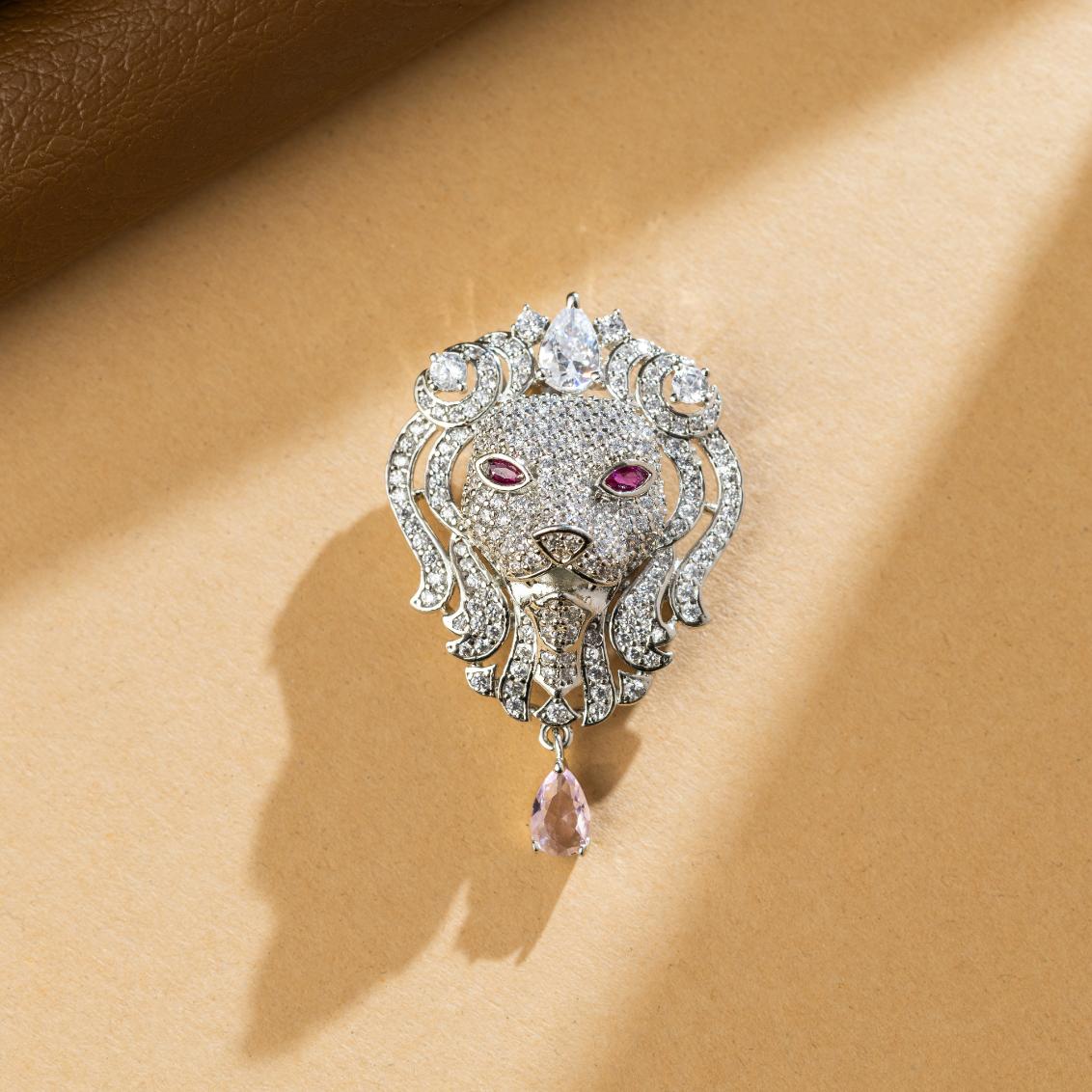 Royal Leo Majesty Brooch