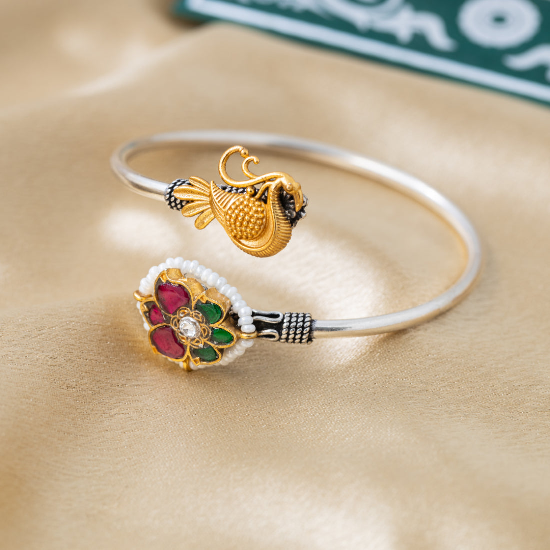 Satrangi Mor Bracelet