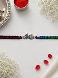 Shree Divine Blessings Silver Rakhi