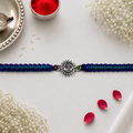 Surya Chandra Silver Rakhi