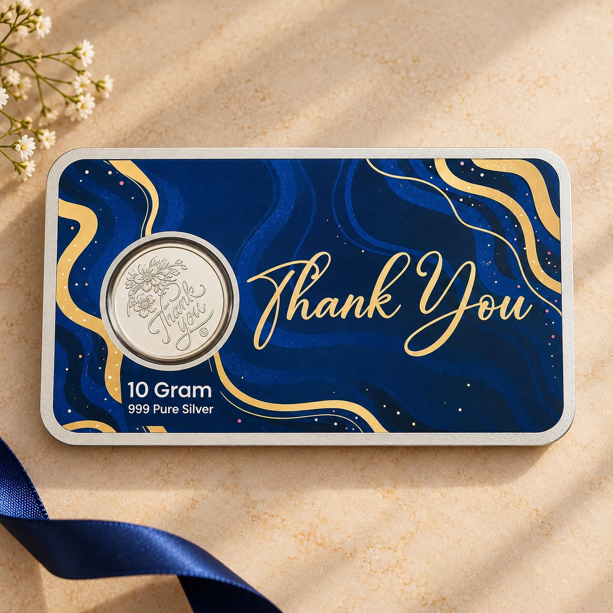 Thank You Silver Coin Gift Card