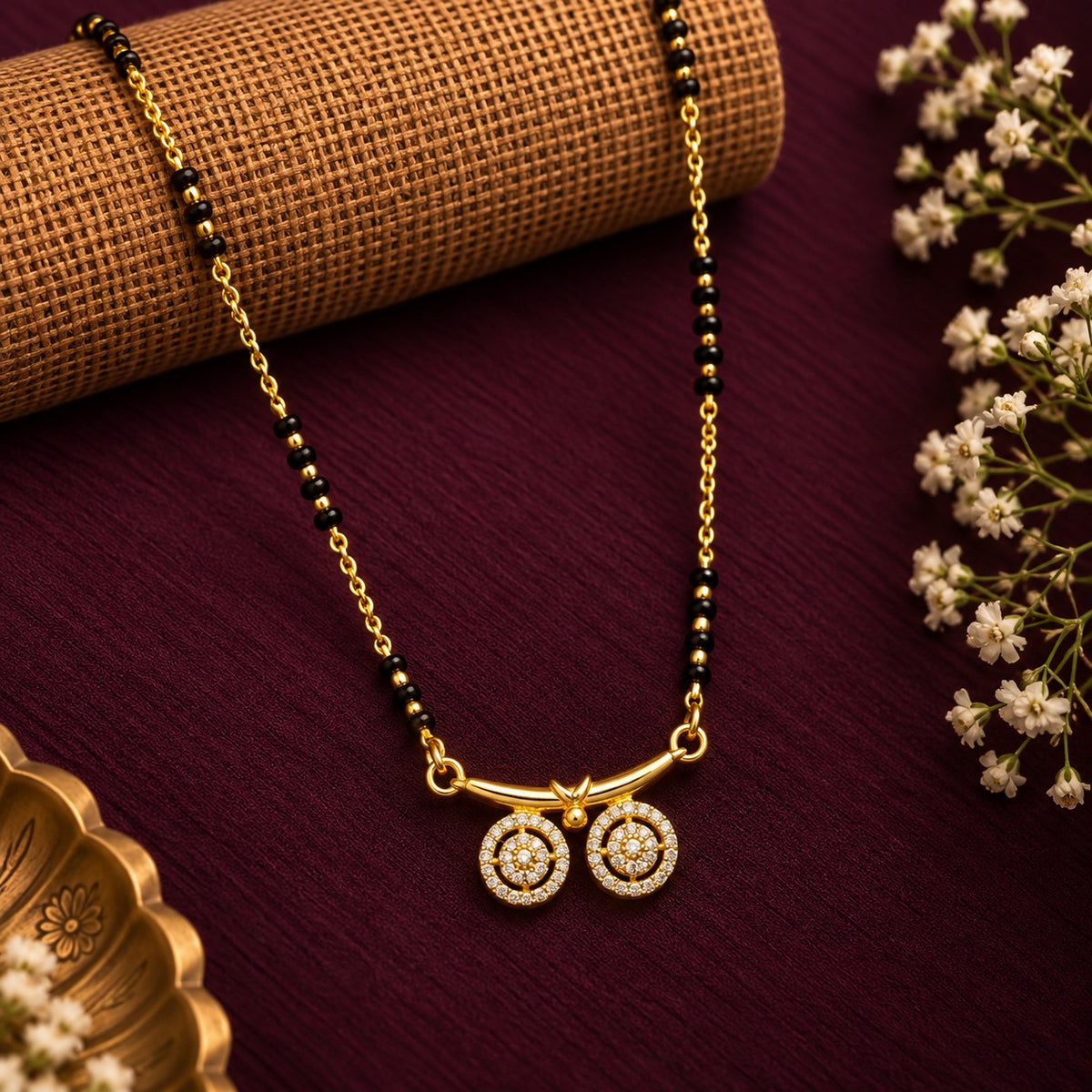 Twin Chakra Mangalsutra