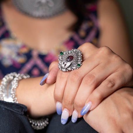 Silver Ring - Antique