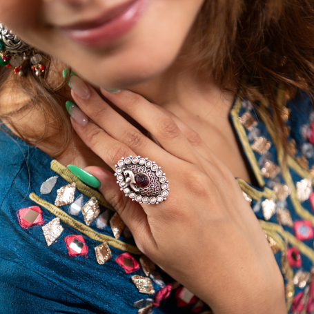 Silver Ring - Antique