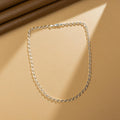 Urban Oval Link Silver Chain