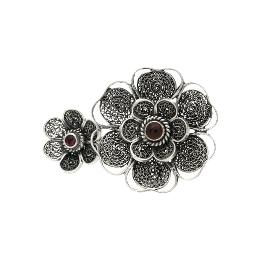 Exclusive Double Flower Ring