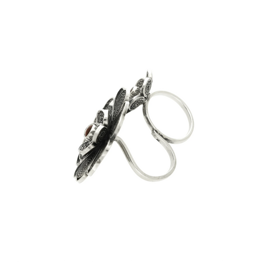 Exclusive Double Flower Ring
