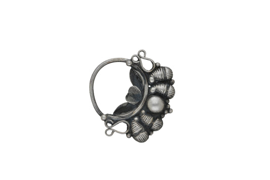 Oxidised Clip On Nath