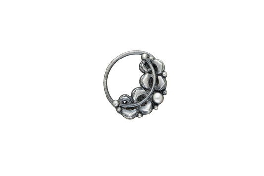 Oxidised Clip On Nath