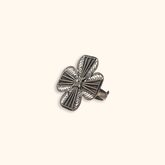 Pratika Silver Ring - Antique