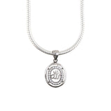 American Diamond Sterling Silver Pendant