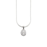 American Diamond Sterling Silver Pendant