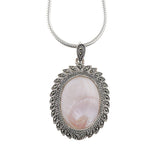 Graceful Pink Mother of Pearl Pendant