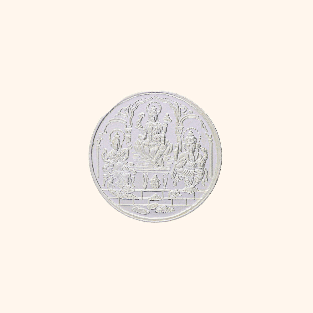 Ganesh Laxmi Saraswati Coin