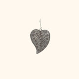 Leaf Shaped Hanging Earrings