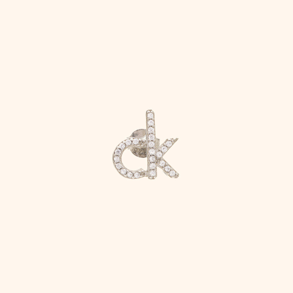 Calvin Klein Logo Earrings