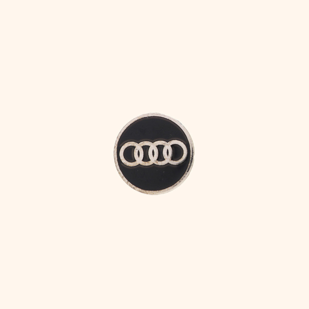 Audi Logo Round Earrings